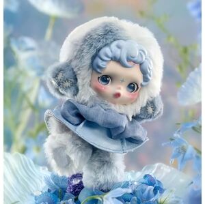 Adorable Plush Toy with Blue Hat